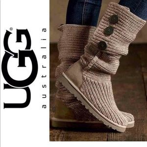 Ugg knit booties